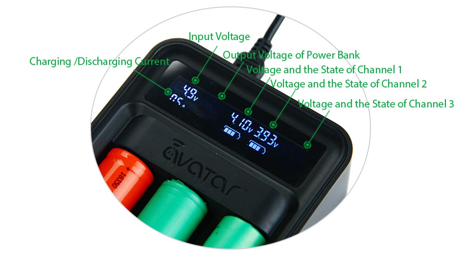 Avatar Intelligent Battery Digicharger Kit       8 8