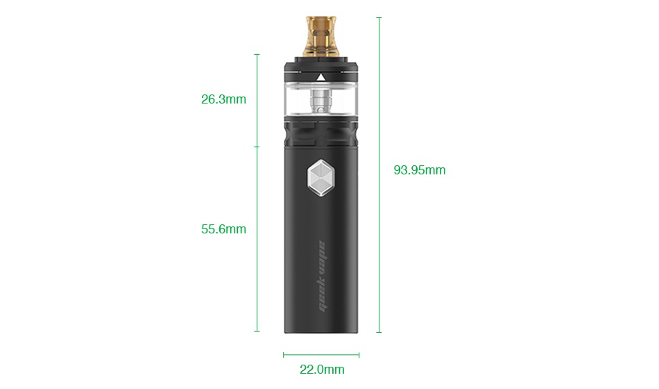 Geekvape Flint Starter Kit 1000mAh 26 3m 55 6mm 22 0mm