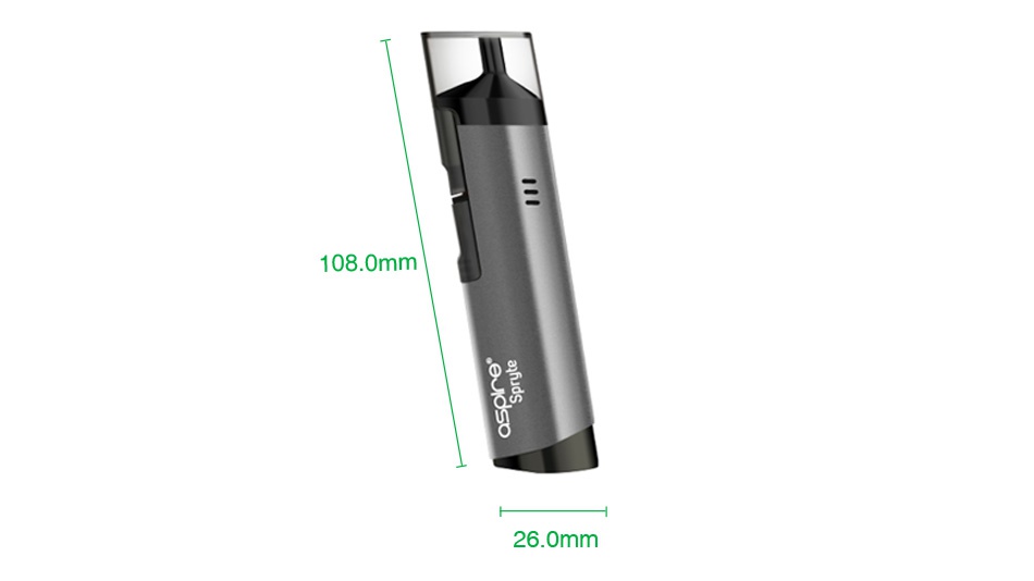 Aspire Spryte Starter Kit 650mAh 108 0 26 0mm