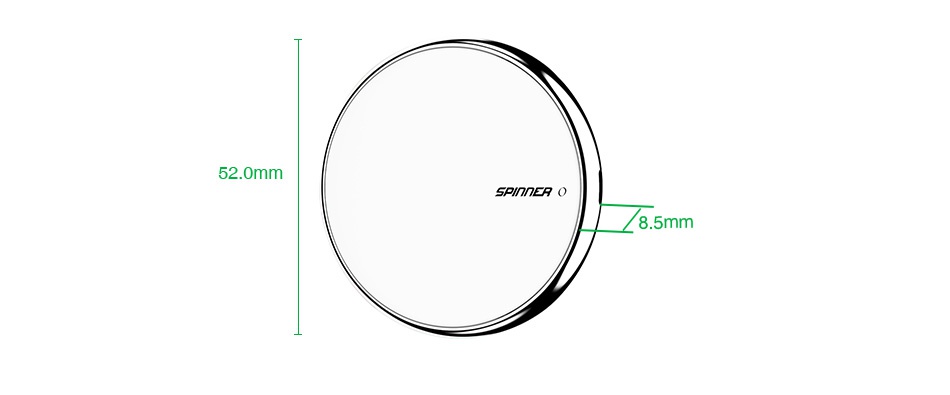 Vision Spinner O Pod AIO Kit 370mAh 52 0mm 5mm