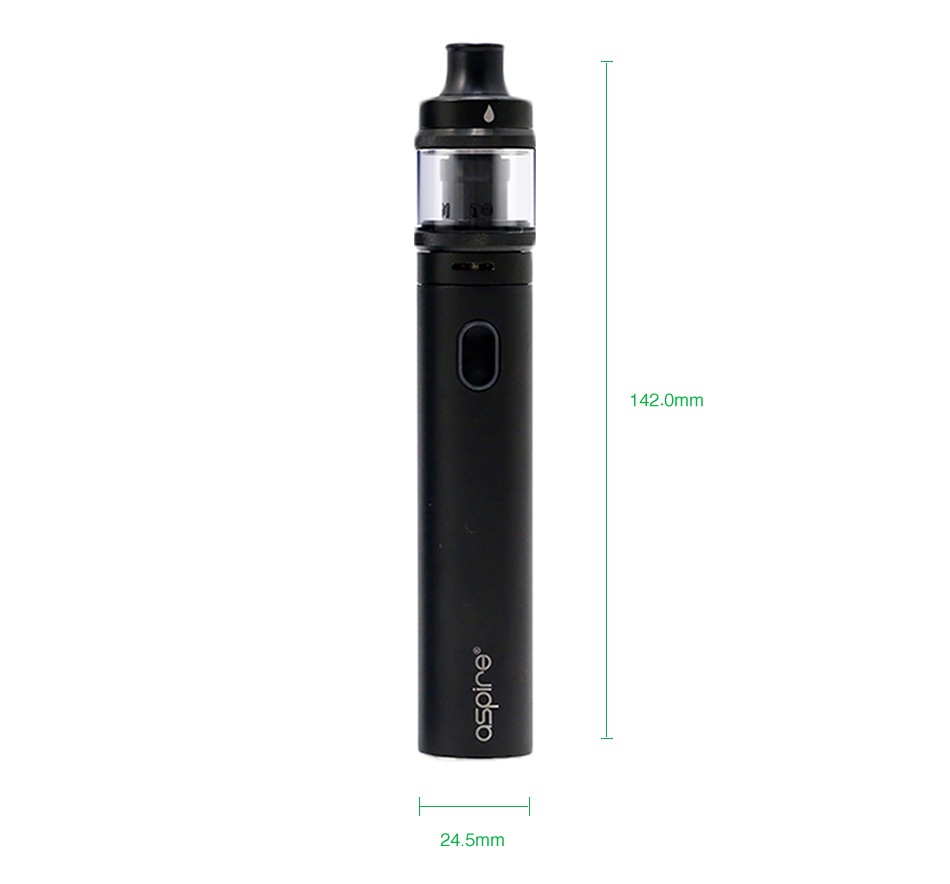 Aspire Tigon Stick Starter Kit 1800mAh/2600mAh 58 Rainbow Blue Black