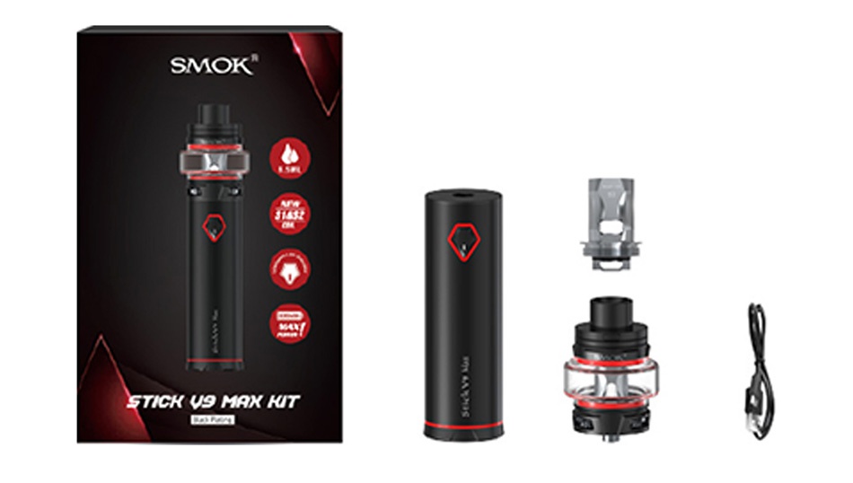 SMOK Stick V9 Starter Kit 3000mAh with TFV-Mini V2 SMOK STICK 9 MAX NIT