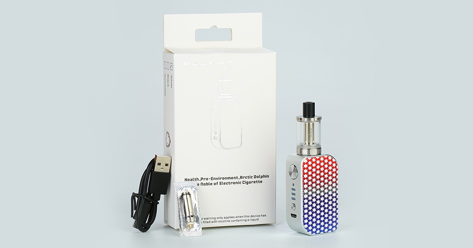 Arctic Dolphin ELUX Starter Kit 1300mAh th  Pro Environment  rctic Dolphin e noble of Electronic Cigar only