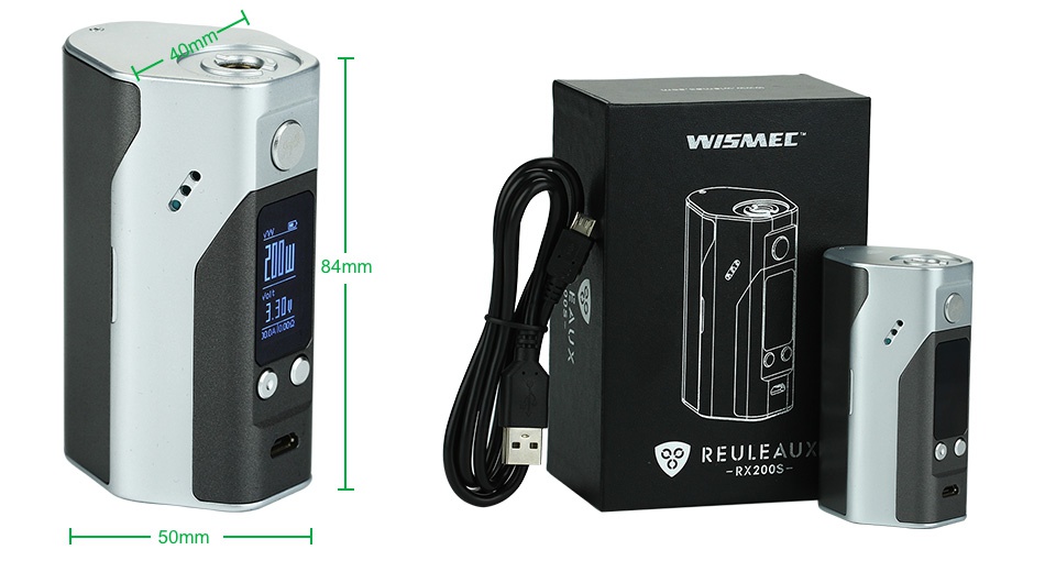 WISMEC Reuleaux RX200S TC Express Kit OO REULEAU