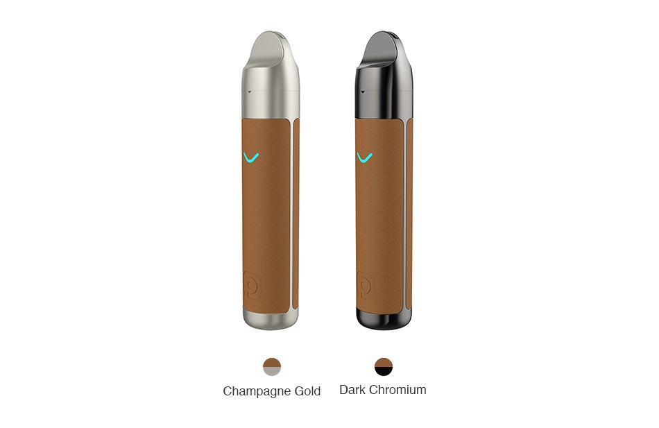 Pavinno Puro Pod Starter Kit 1450mAh Champagne Gold Dark chromium