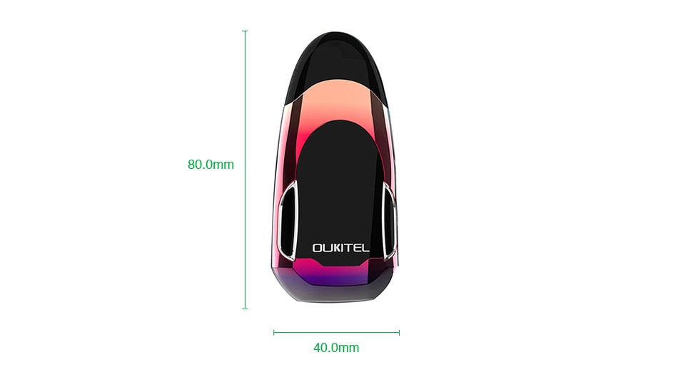 Oukitel Nano Pod Starter Kit 400mAh 80 0mm   UKITEL 40 0mm