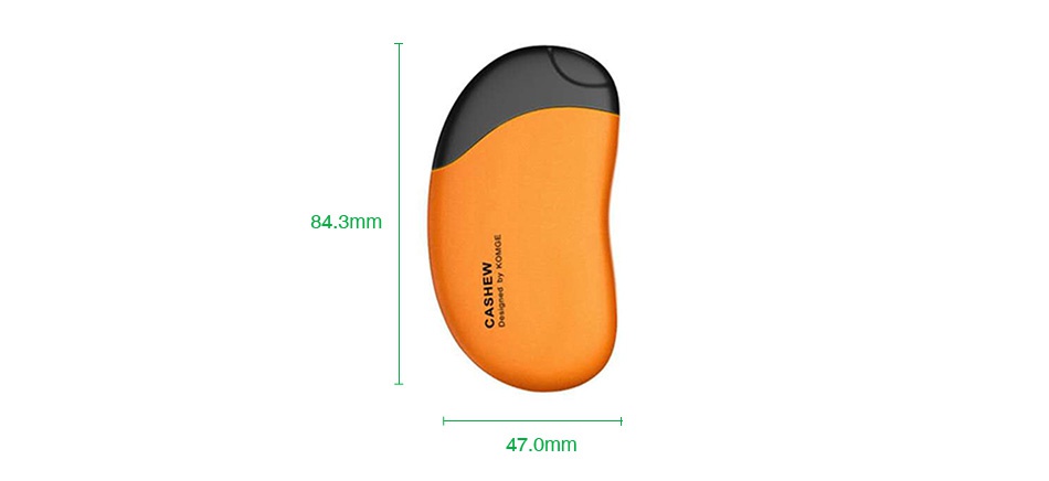 KOMGE Cashew AIO Pod Kit 380mAh 84 3mm 47 0mm