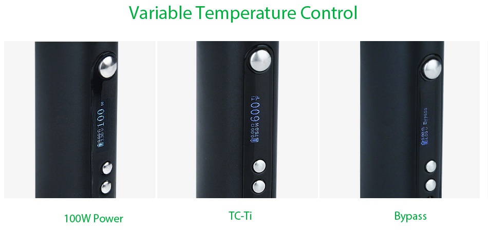 [US Only] Vape Forward Vaporflask Stout 100W TC Box MOD Variable Temperature Control 100W Power TC Ti Bypass