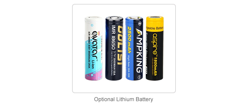 EUGENE Artisanal Mech MOD Optional Lithium Battery