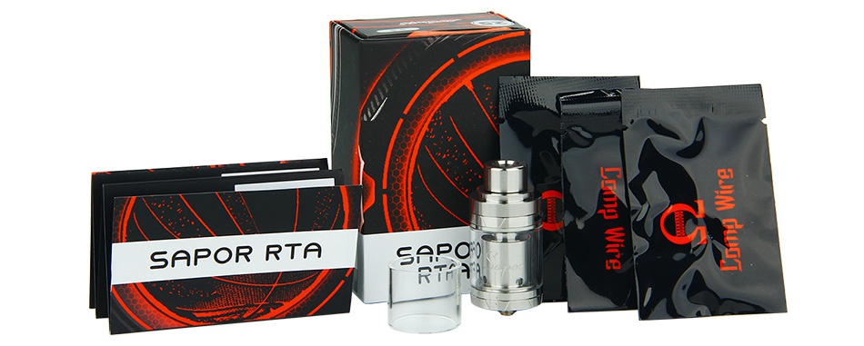 WOTOFO Sapor RTA 25 Atomizer 3.5ml SAPOR RTA s PQ R