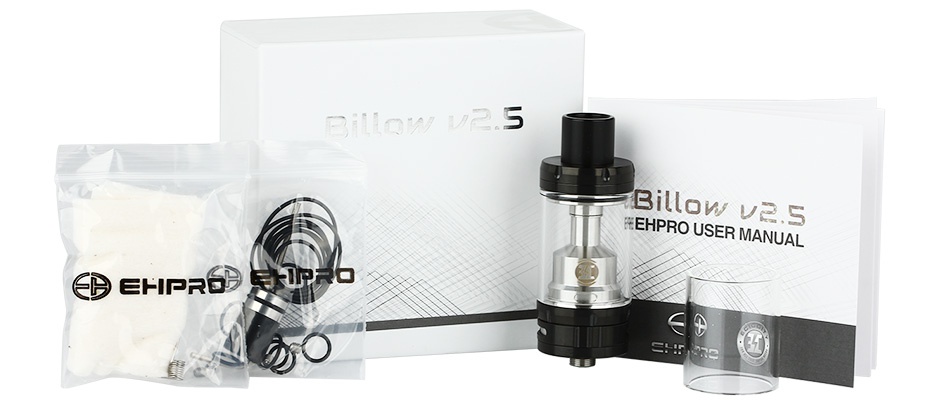 Ehpro Billow V2.5 RTA 6ml BilL EEHPRO USER MANUAL  DEPR6