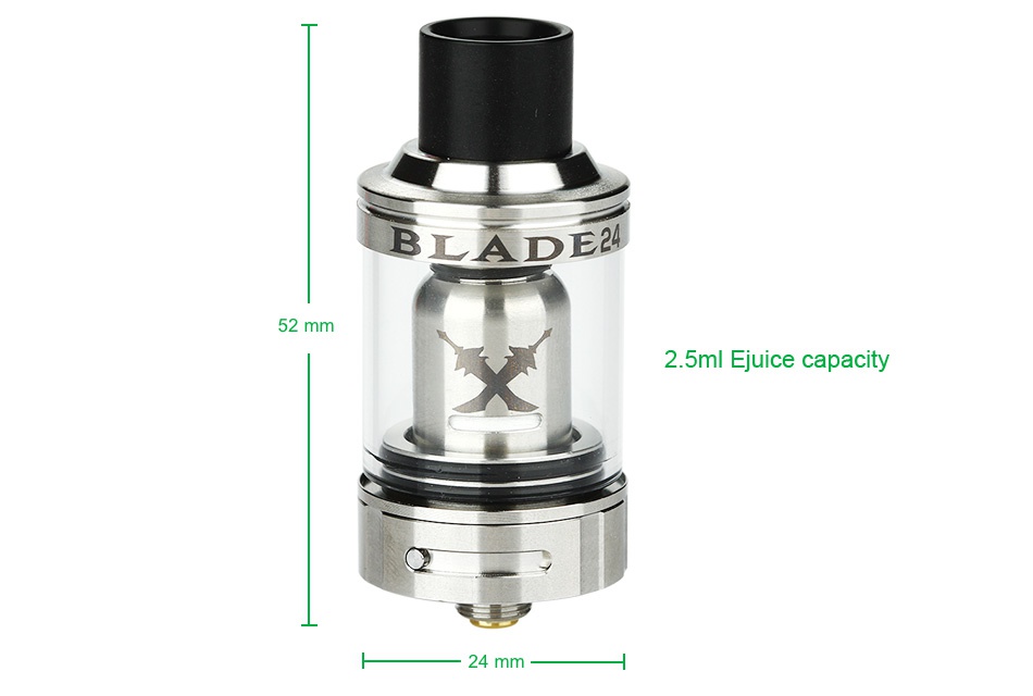 Tesla Blade 24 RTA Tank E24 52 mm 2  5ml Juice capacit 24 mm