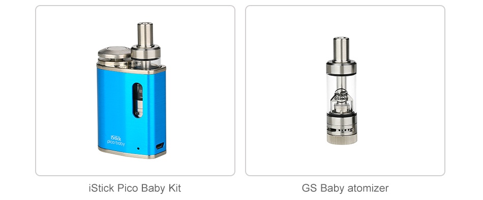 Eleaf iStick Pico Baby Battery 1050mAh stick Pico Baby Kit GS Baby atomizer