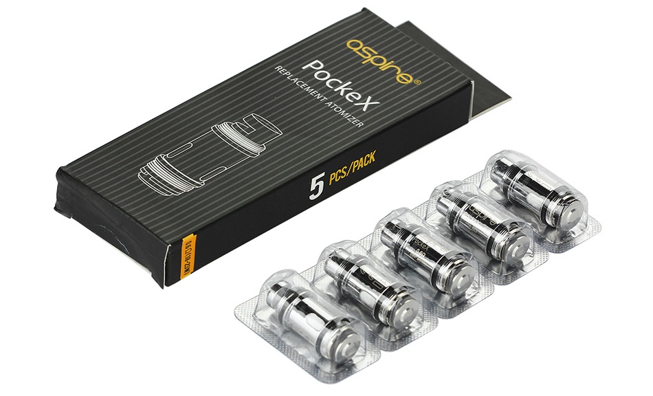 Aspire PockeX Atomizer Head 5pcs