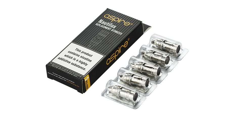 Aspire Nautilus 2 BVC Coil 5pcs BRIEF INTRODUCTION