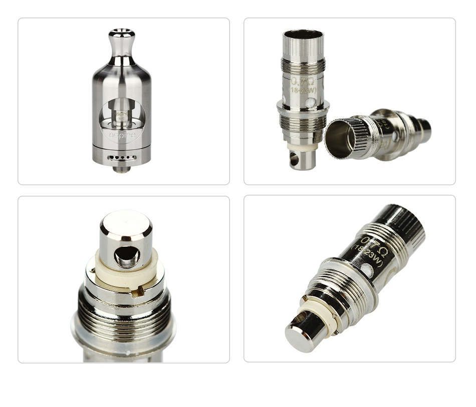 Aspire Nautilus 2 BVC Coil 5pcs Black SS Blue