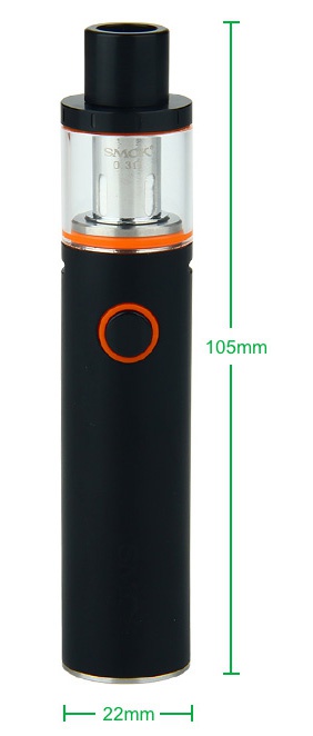 SMOK Vape Pen 22 Starter Kit 1650mAh 105mm  22mm