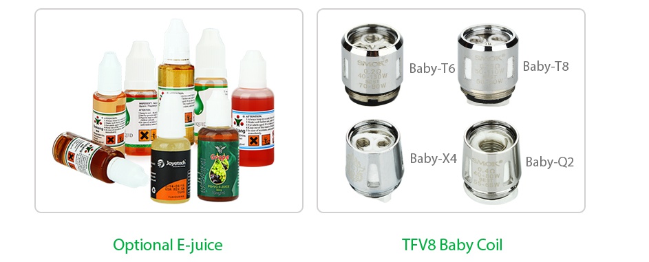 SMOK Stick V8 Starter Kit With TFV8 Big Baby 3000mAh sMOK Belgium Color Rasta color Rasta color Camouflage  red  green