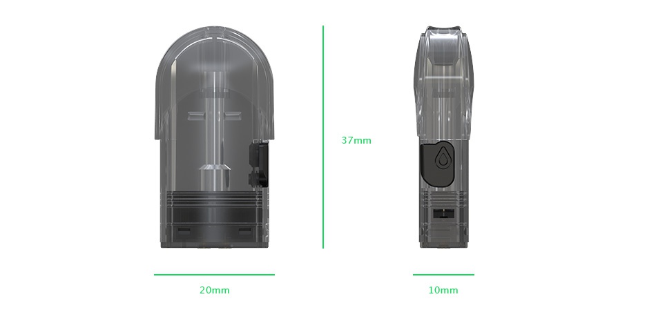 Eleaf Elven Pod Cartridge 1.6ml 4pcs 37 20mm 10mm