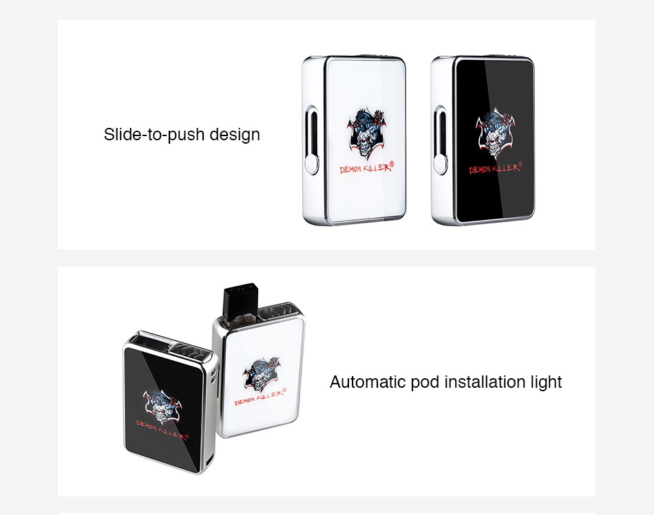 Demon Killer JBOX Box MOD 420mAh pMON   F DEM0NL K Black White