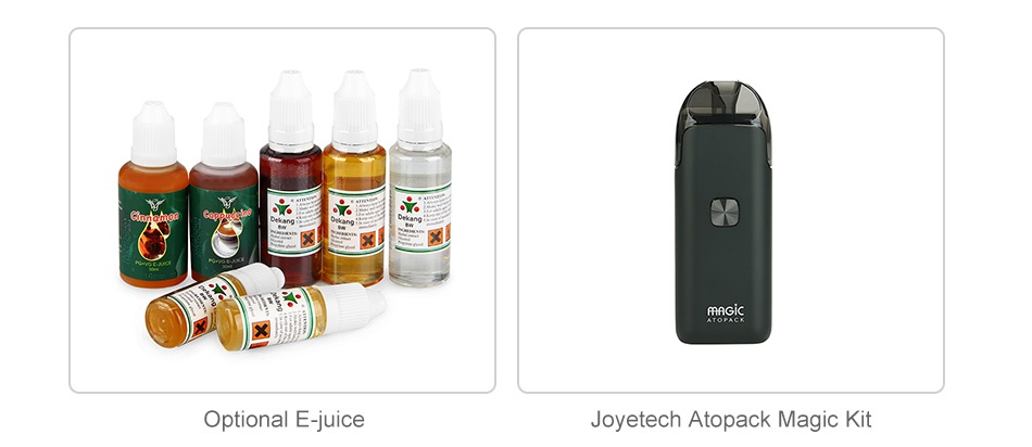Joyetech Atopack Magic Battery 1300mAh Optional E juice Joyetech Atopack Magic Kit