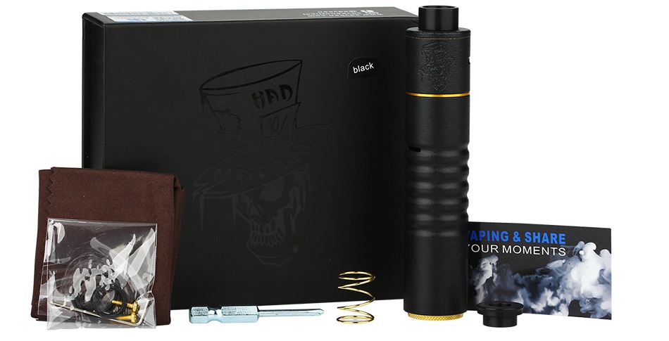 Advken Mad Hatter 24 MECH Kit Black Copper Brass