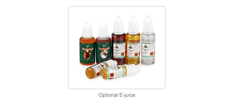 CARRYS Green Subohm Tank 4ml Optional E juice