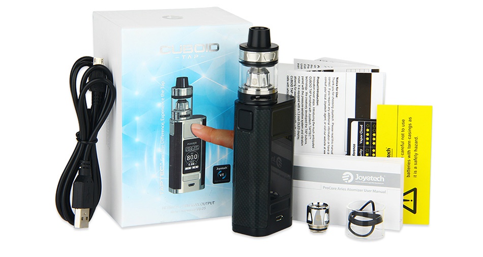 Joyetech CUBOID TAP 228W with ProCore Aries TC Kit E3275 aJoyetec