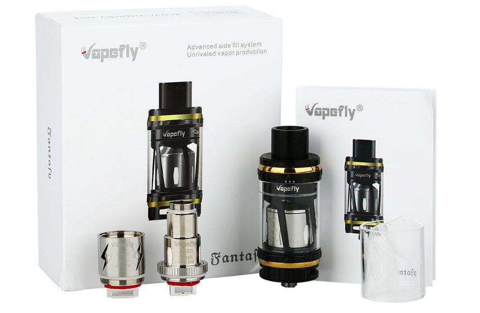 Vapefly Fantasy Subohm Tank 6ml vapidly Advanced side fill system Unrivaled vapor production Perly Santa