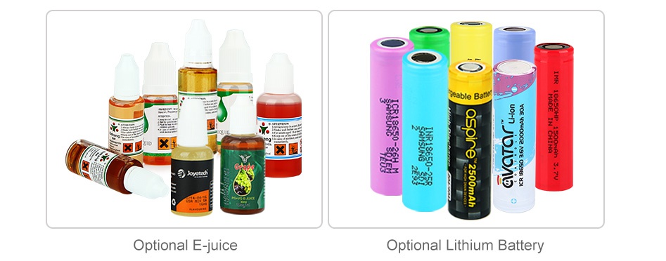 IJOY MAXO Zenith 300W with RDTA 5S VV Kit g9 le Optional E juice Optional Lithium Battery