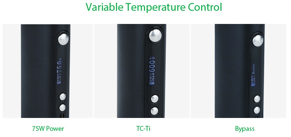 [US Only] Vape Forward Vaporflask Lite 75W TC Box MOD Variable Temperature Contro 75W Power TC T pass