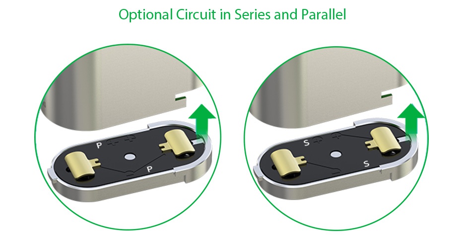 WISMEC Noisy Cricket II-25 MOD Optional Circuit in Series and Parallel