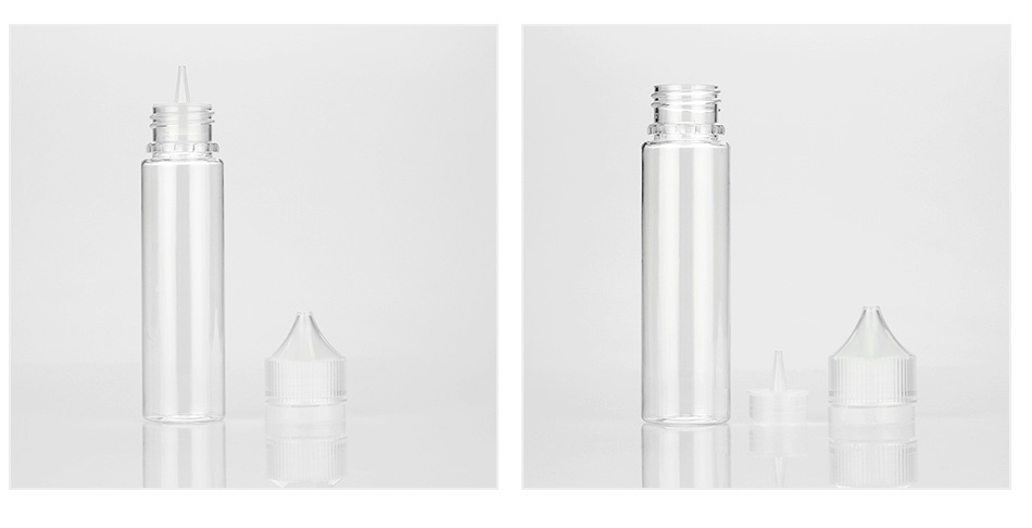 Unassembled PET Transparent Bottle 60ml SPECIFICATIONS