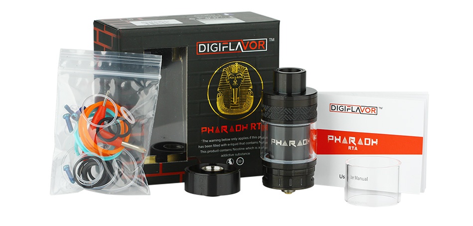 Digiflavor Pharaoh RTA 4.6ml DIGIrL DIGIFLAVOR HARADH HAR D PHARAL H