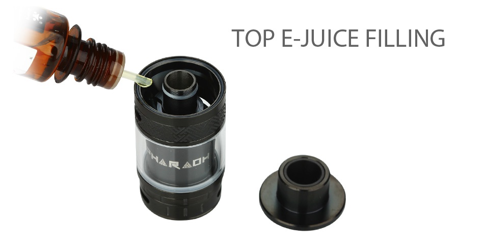 Digiflavor Pharaoh RTA 4.6ml TOP E JUICE FILLING