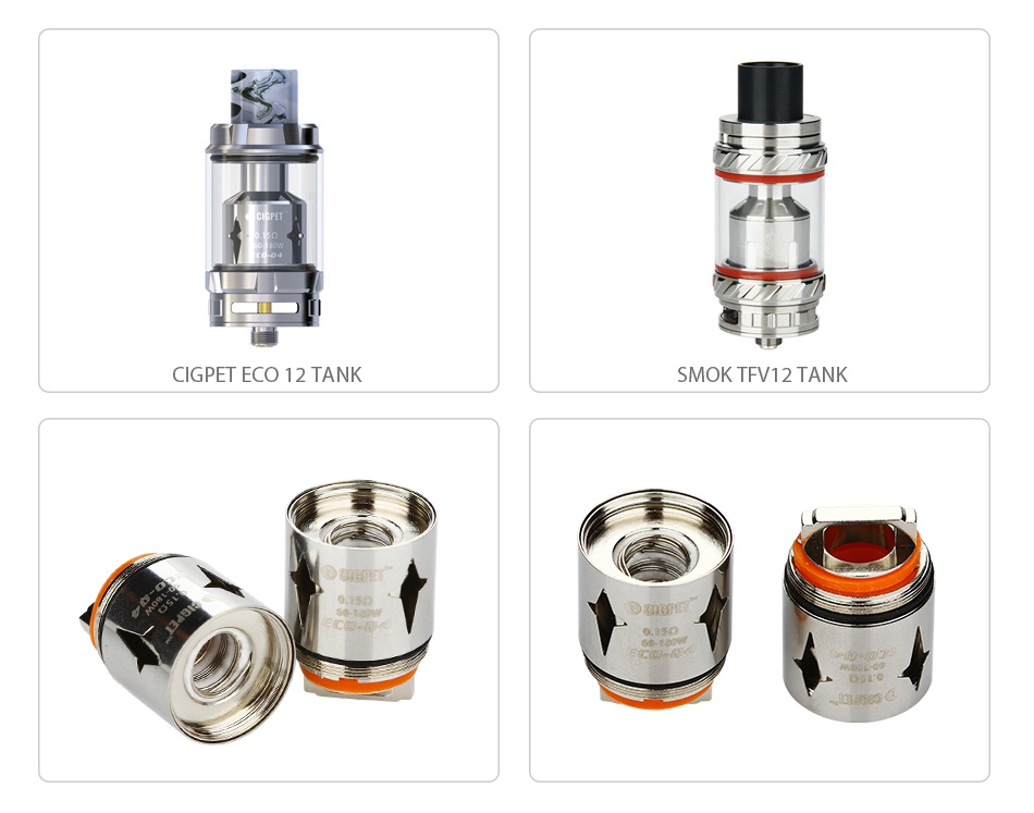 CIGPET ECO Coil for ECO12 3pcs CIGPET ECO 12 TANK SMOK TEV12 TANK