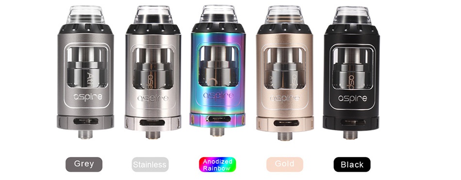 Aspire Athos Replacement Coil Head aspire Grey Stainless Gold Black