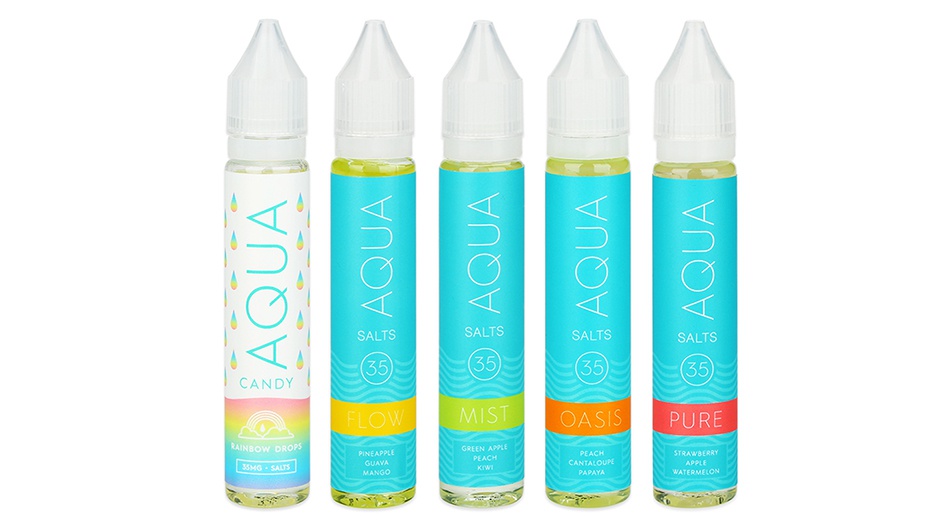 Aqua Salts Premium PG+VG E-liquid E-juice 30ml   SALTS SALTS SALTS   SALTS CANDY