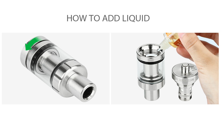 Eleaf iStick Pico RESIN 75W with Melo 3 Mini Kit HOW TO ADD LIQUID