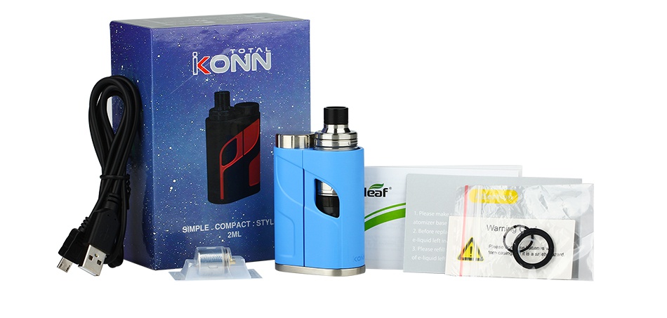 Eleaf iKonn Total with Ello Mini Full Kit 2ml KONN leaf