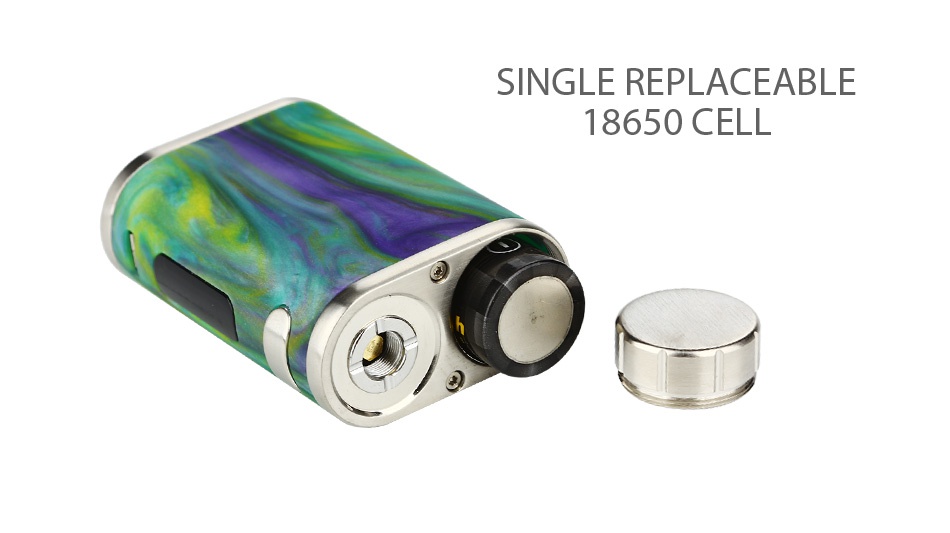 Eleaf iStick Pico 75W RESIN TC Mod SINGLE REPLACEABLE 18650 CELL