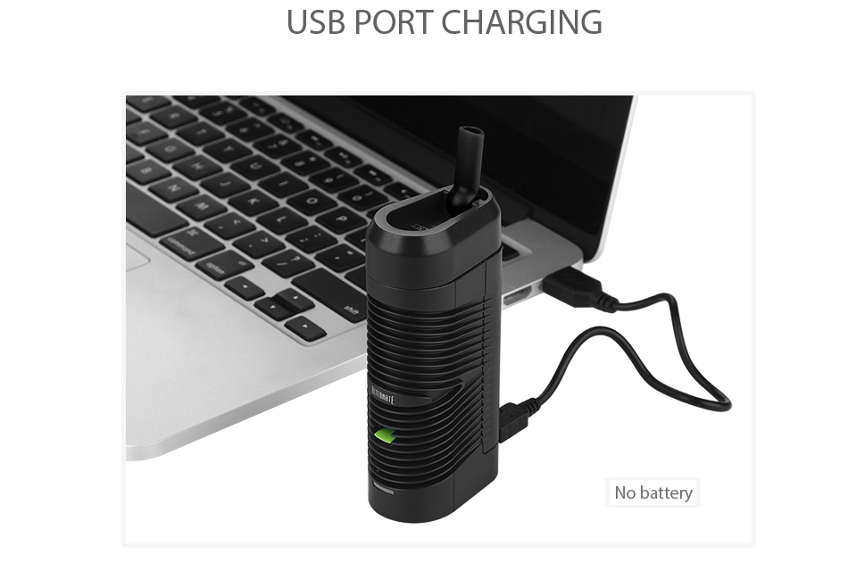 Vivant Alternate Loose Leaf Vaporizer USB PORT CHARGING o battery