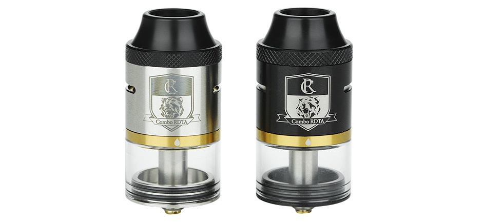 IJOY RDA Base for COMBO RDTA Black SS Blue