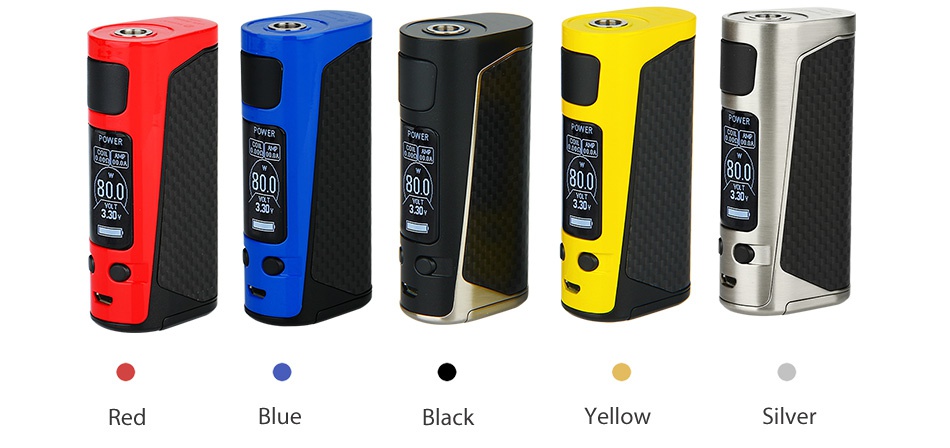 Joyetech eVic Primo Mini 80W TC MOD Red Blue Black Yello Silver