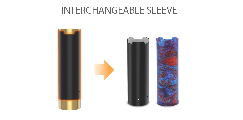 GeekVape Black Ring Plus MECH MOD INTERCHANGEABLE SLEEVE