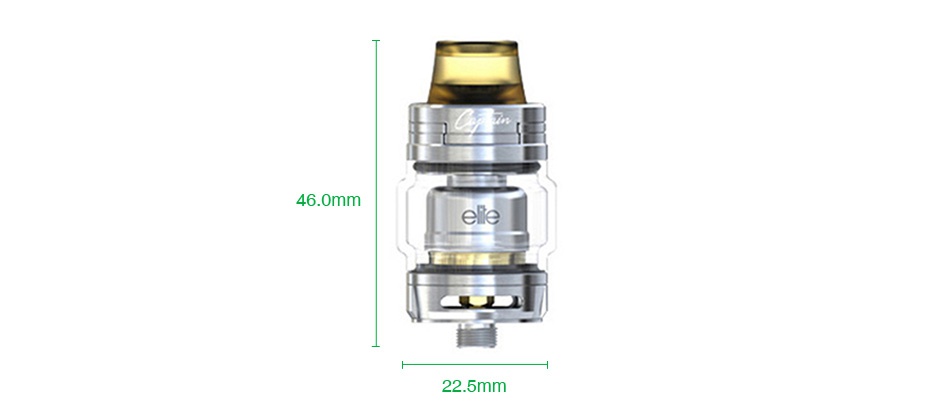 IJOY Captain Elite RTA 2ml/3ml 46 0mm 22 5mm