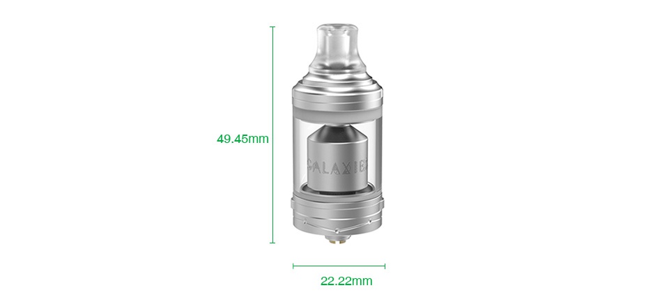 Vapefly Galaxies MTL RTA 2ml/3ml 49 45mm 22mm