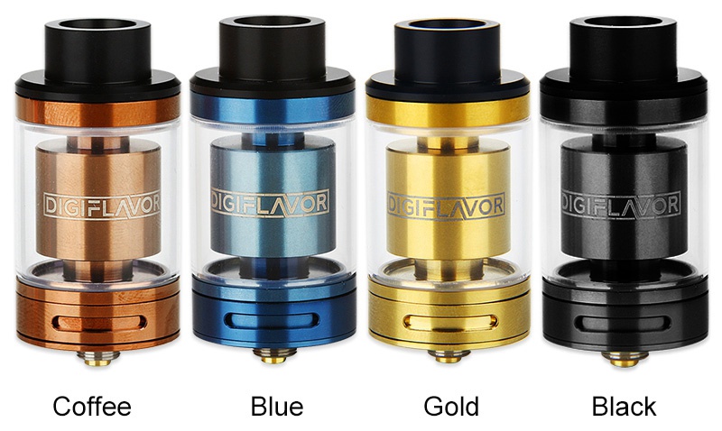 Digiflavor Fuji Son GTA Tank 4ml Coffee Blue Gold Black