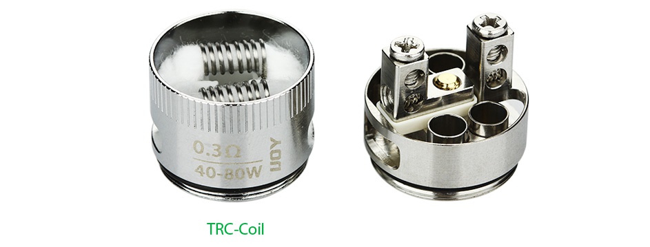 IJOY Tornado Hero RTA/Subohm Tank 5.2ml 0 3g 40 80W TRC Coil