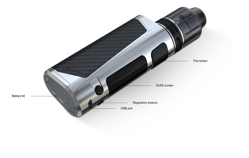 Joyetech eVic Primo SE 80W with ProCore SE Kit Fire button OLED screen buttons SB port